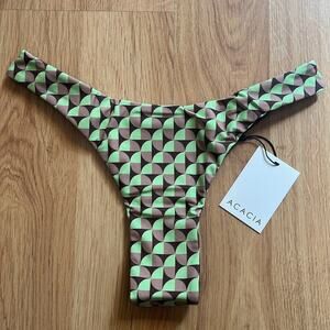 Acacia swimwear oslo bottom NAMIKO  green design gecko